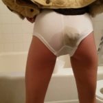 Desperate panty poop with sexy posing! with FoxyJ Shitting [FullHD / 2020]