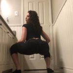 Black leggings tease counter poop with TinaAmazon Fart Girl Download free [UltraHD/4K]